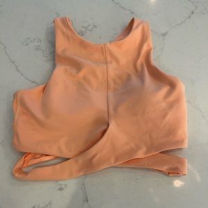 Athleta, top, peach